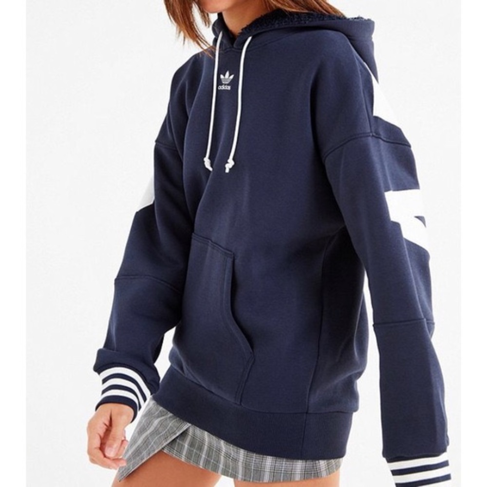 Adidas Originals Fuzzy Hood Sweatshirt
